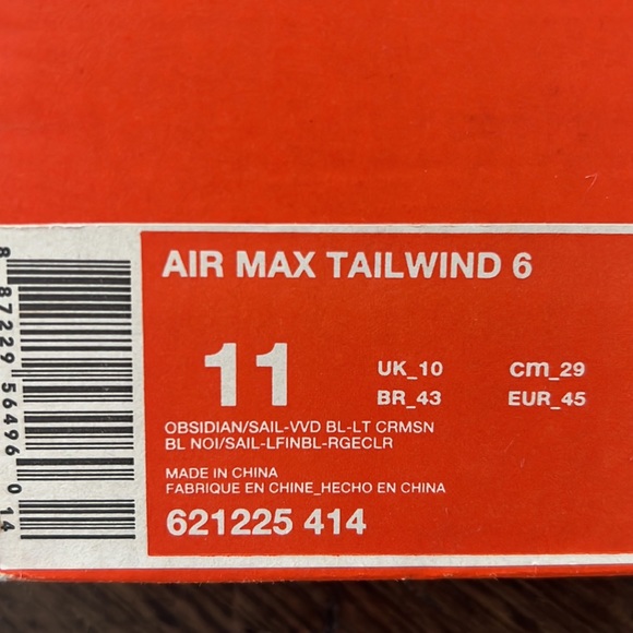 Nike Air Max Tailwind 6 - Picture 2 of 2